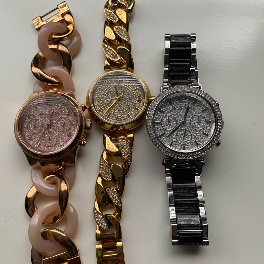 Michael Kors Watches- set of 3